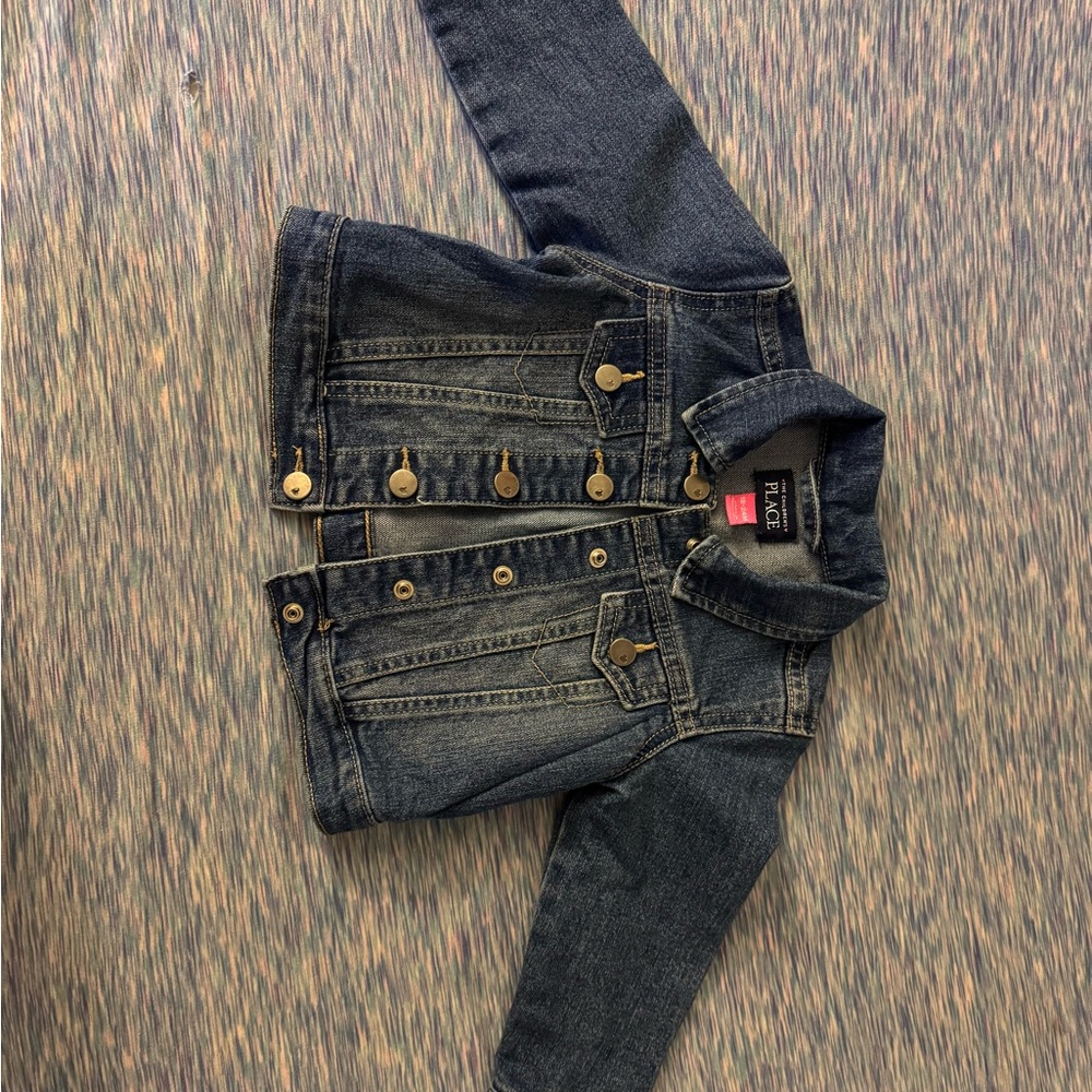 The Children's Place Blue Jean Jacket Classic Design